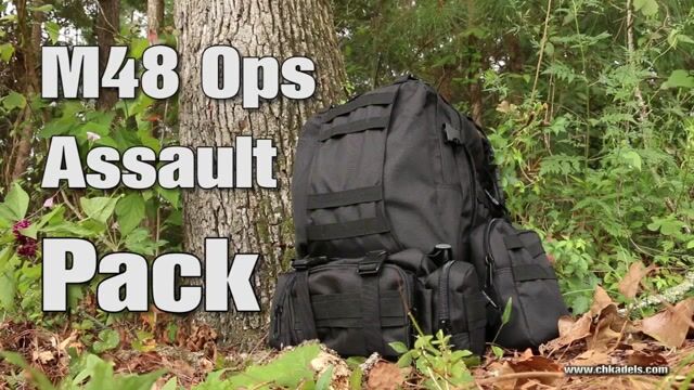 M48 OPS Gear Assault Pack Black