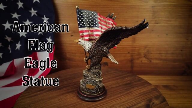 Metal eagle stars and stripes 22x7 approx can be made any popular size needed